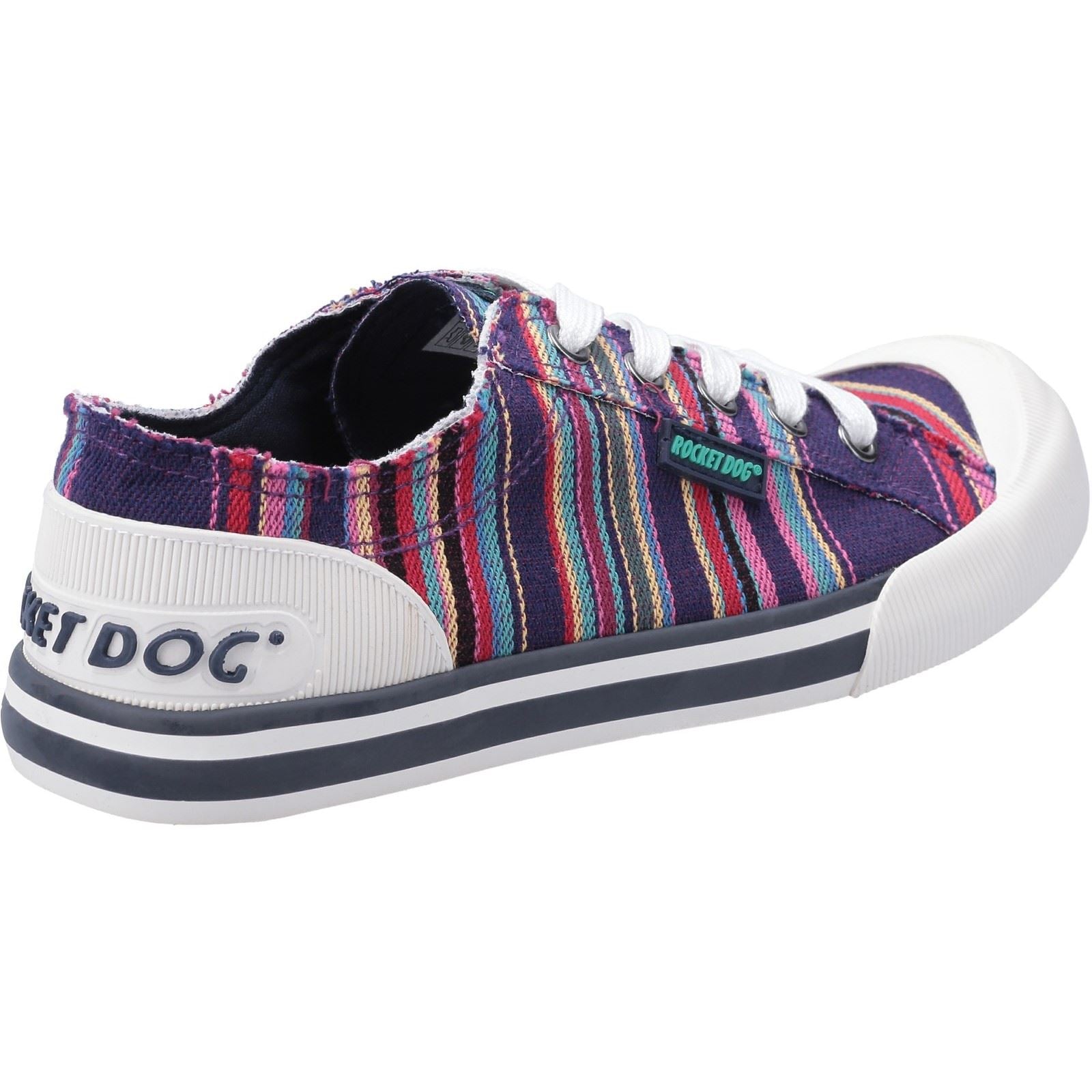 Rocket Dog Jazzin Cotton Women's Purple Multi Trainers