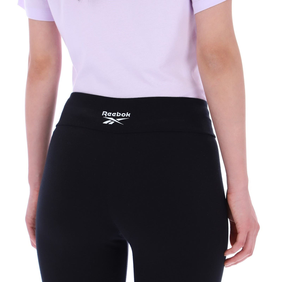 Reebok Brie Small Logo Legging Women's Black Sports Leggings