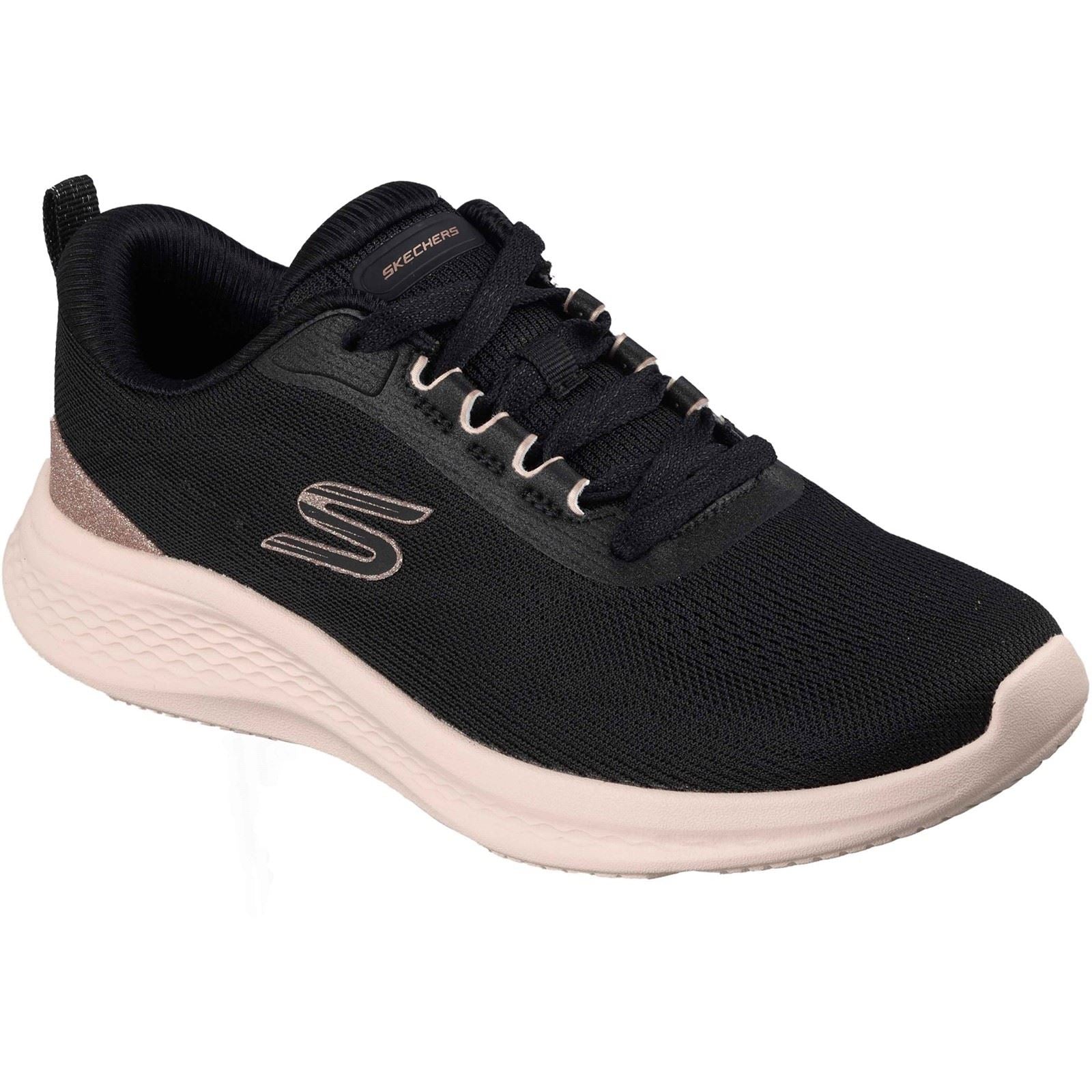 Skechers Skech-Lite Pro 2.0 Polyester Women's Black/Rose Gold Trainers