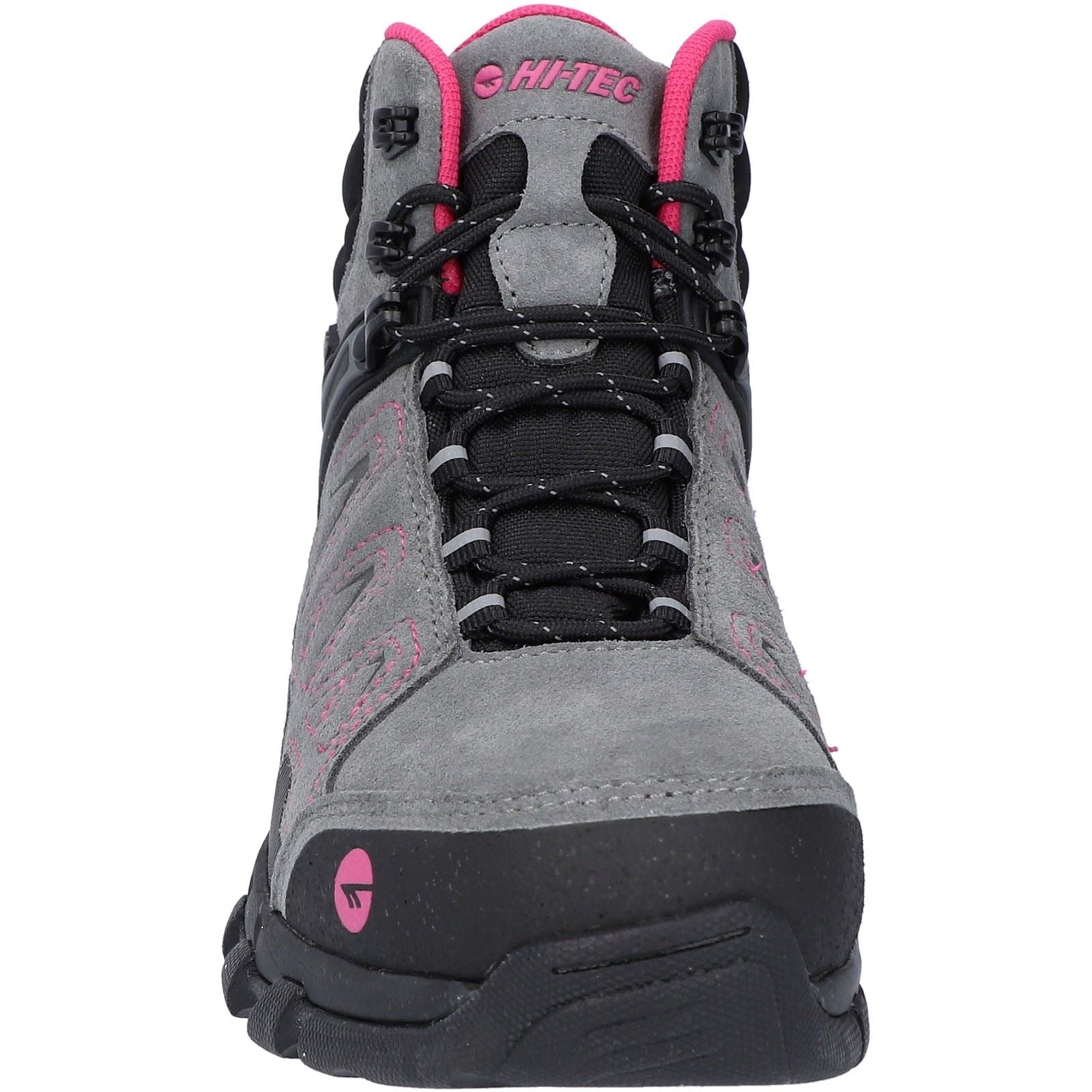 Hi-Tec V-Lite Explorer WP Cow Suede Leather Women's Grey/Fuchsia Hiking Boots