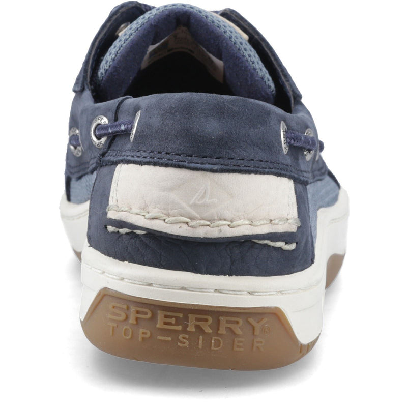 Sperry Billfish 3 Eye Leather Men's Navy Boat Shoes