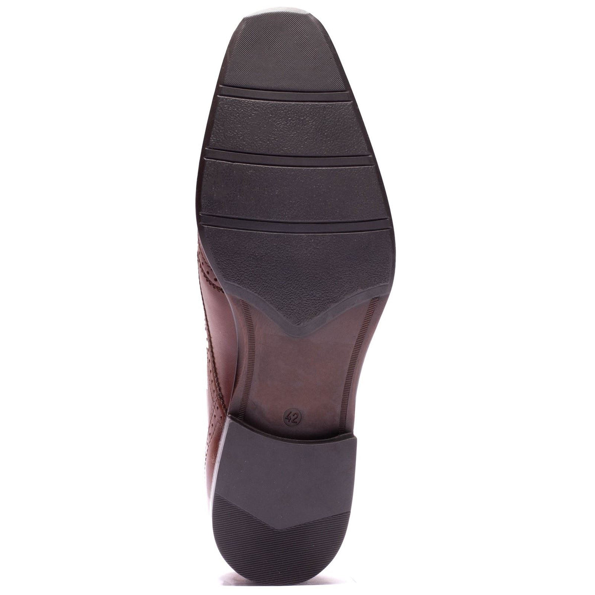 Base London Sloane Leather Men's Tan Brogues Shoes