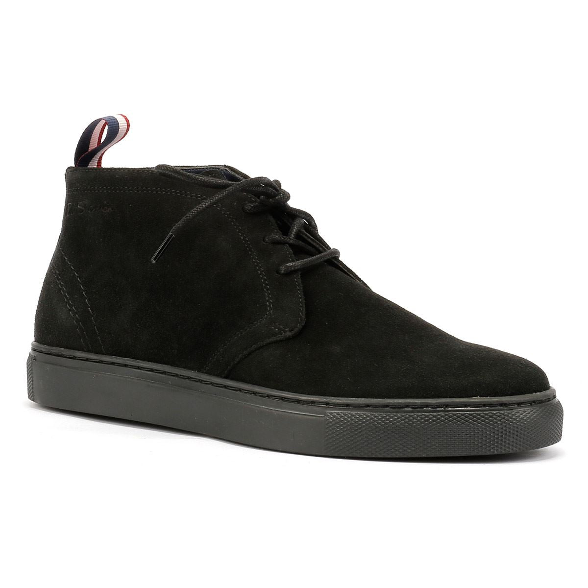 Ben Sherman Parka Suede Men's Black Boots