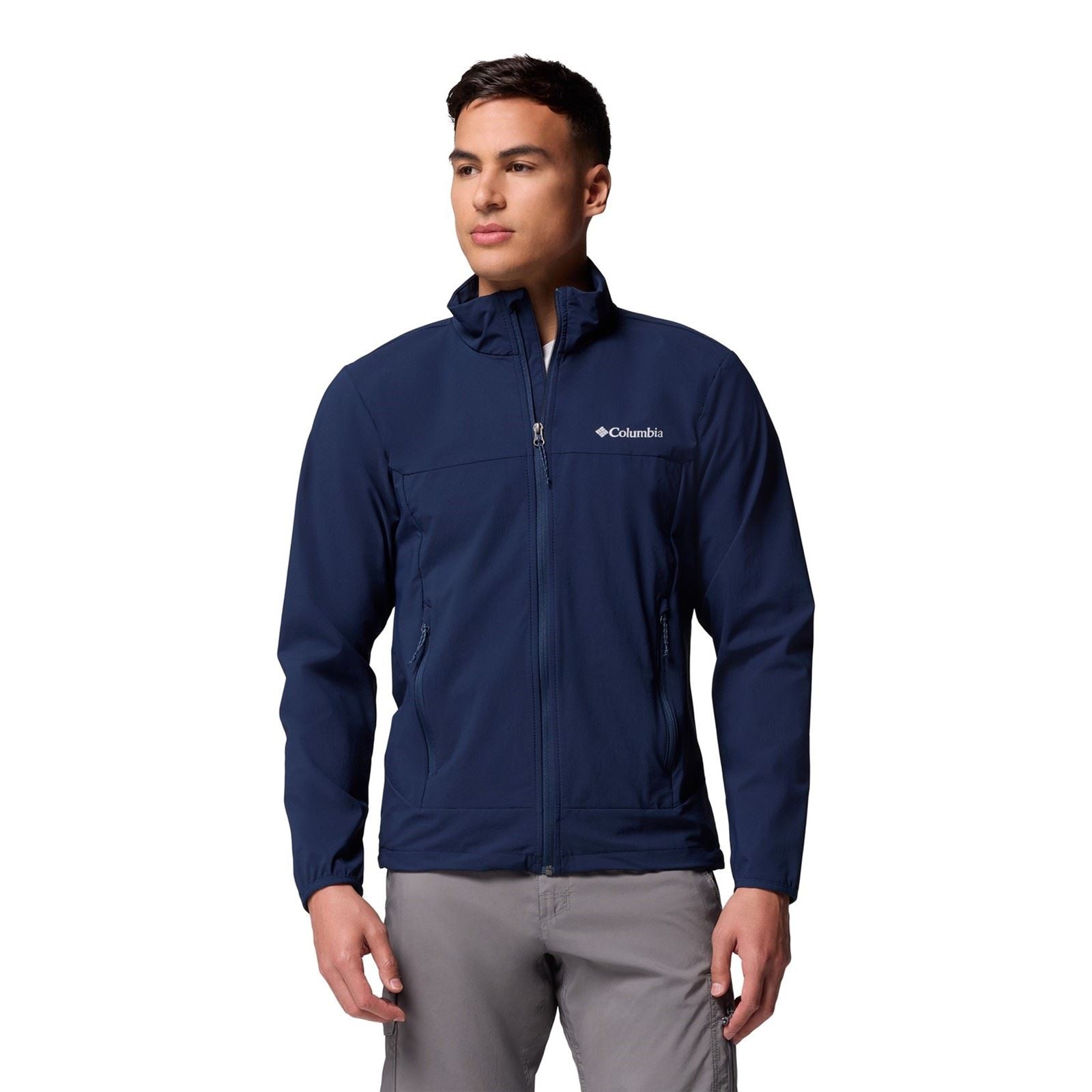Columbia Heather Canyon II Men's Blue Softshell Jacket
