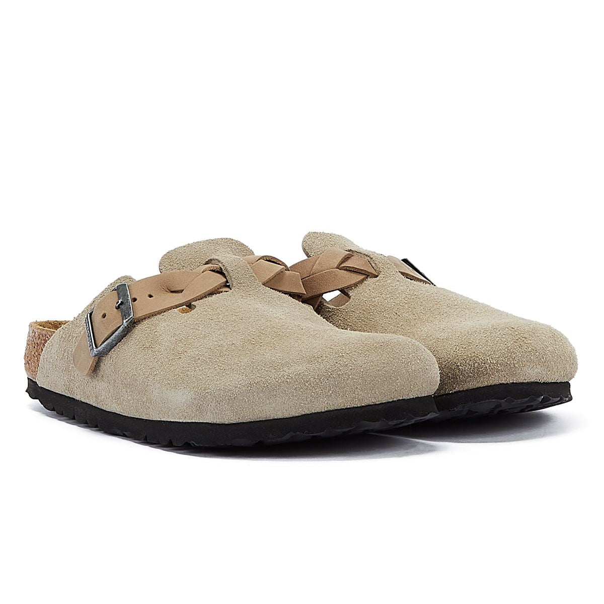 Boston Braided Suede Regular Clogs