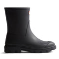 Hunter Downpour Short Boot Rubber Women's Black Wellington Boots