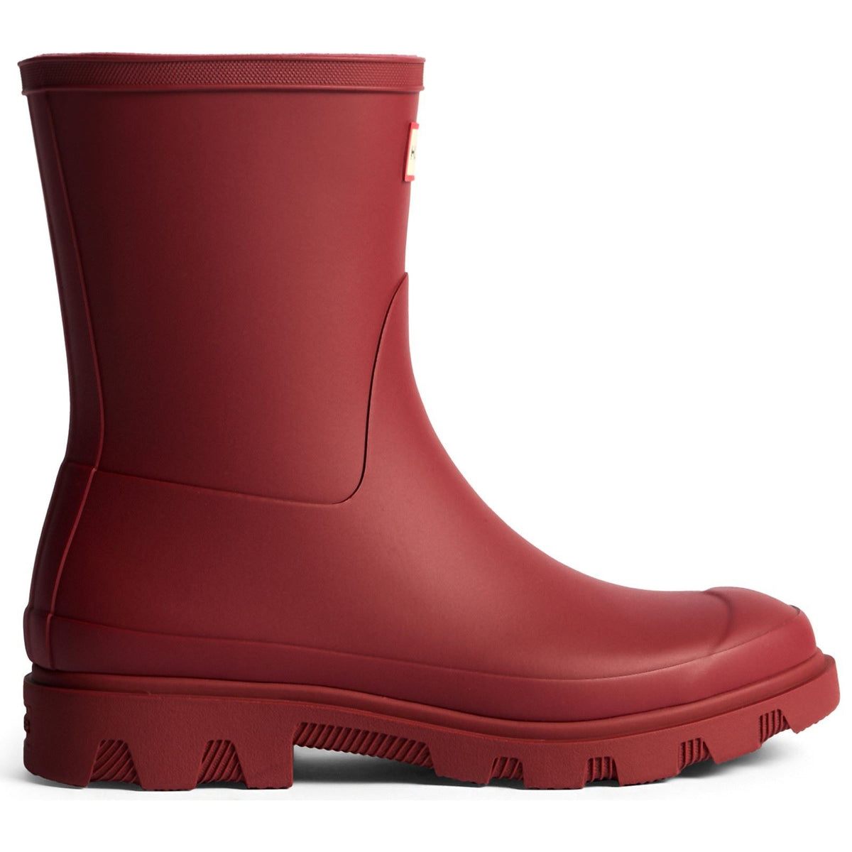 Hunter Downpour Short Rubber Women's Merlot Wellington Boots
