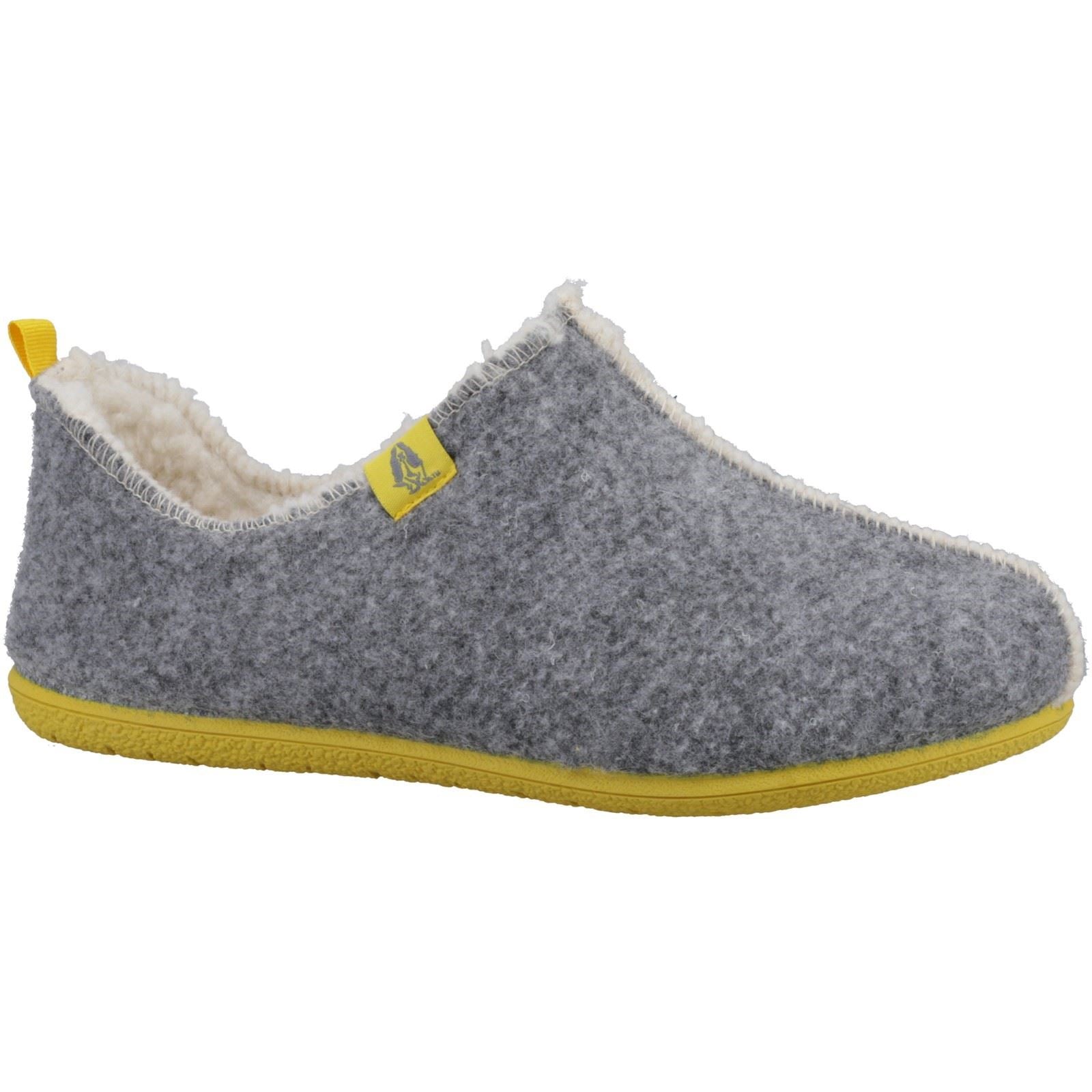 Hush Puppies Good Recycled RPET Synthetic Women's Grey Slippers