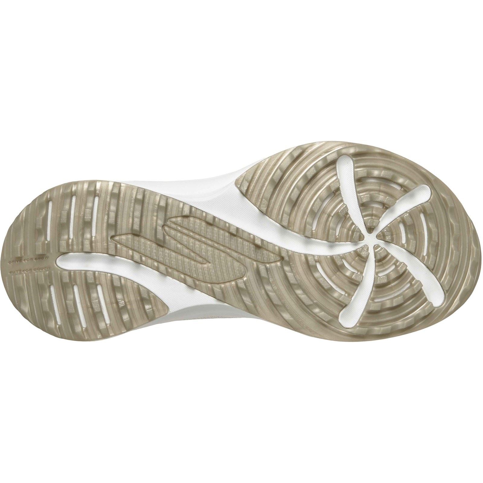 Skechers Flow Twist-Fit Polyurethane Women's White/Natural Golf Shoes
