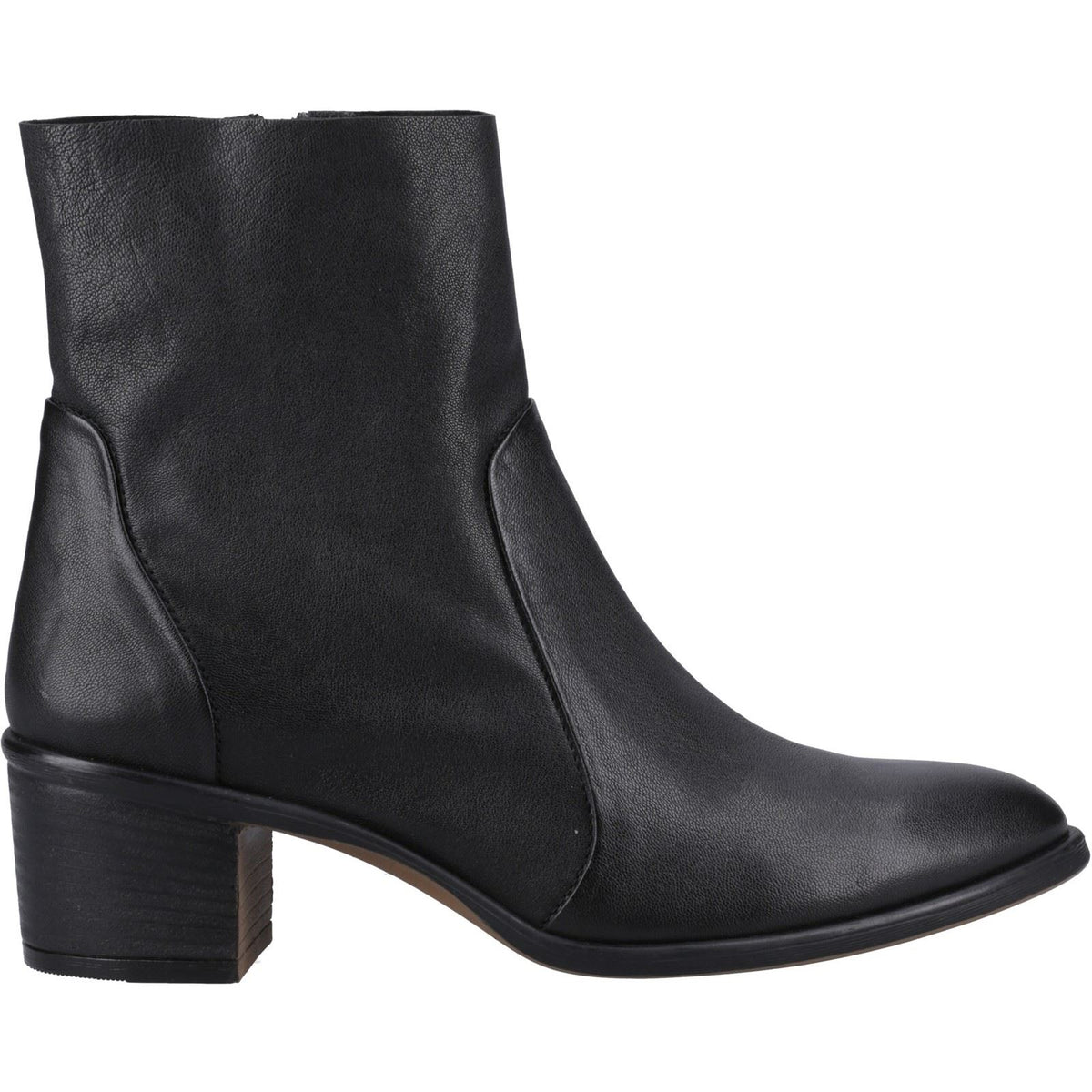 Hush Puppies Winona Leather Women's Black Boots