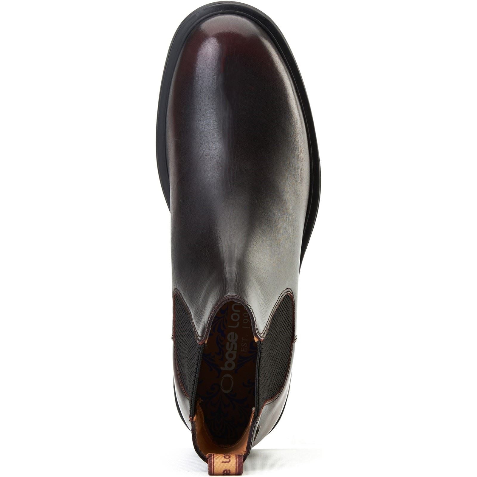 Base London Roebuck Leather Men's Bordo Boots