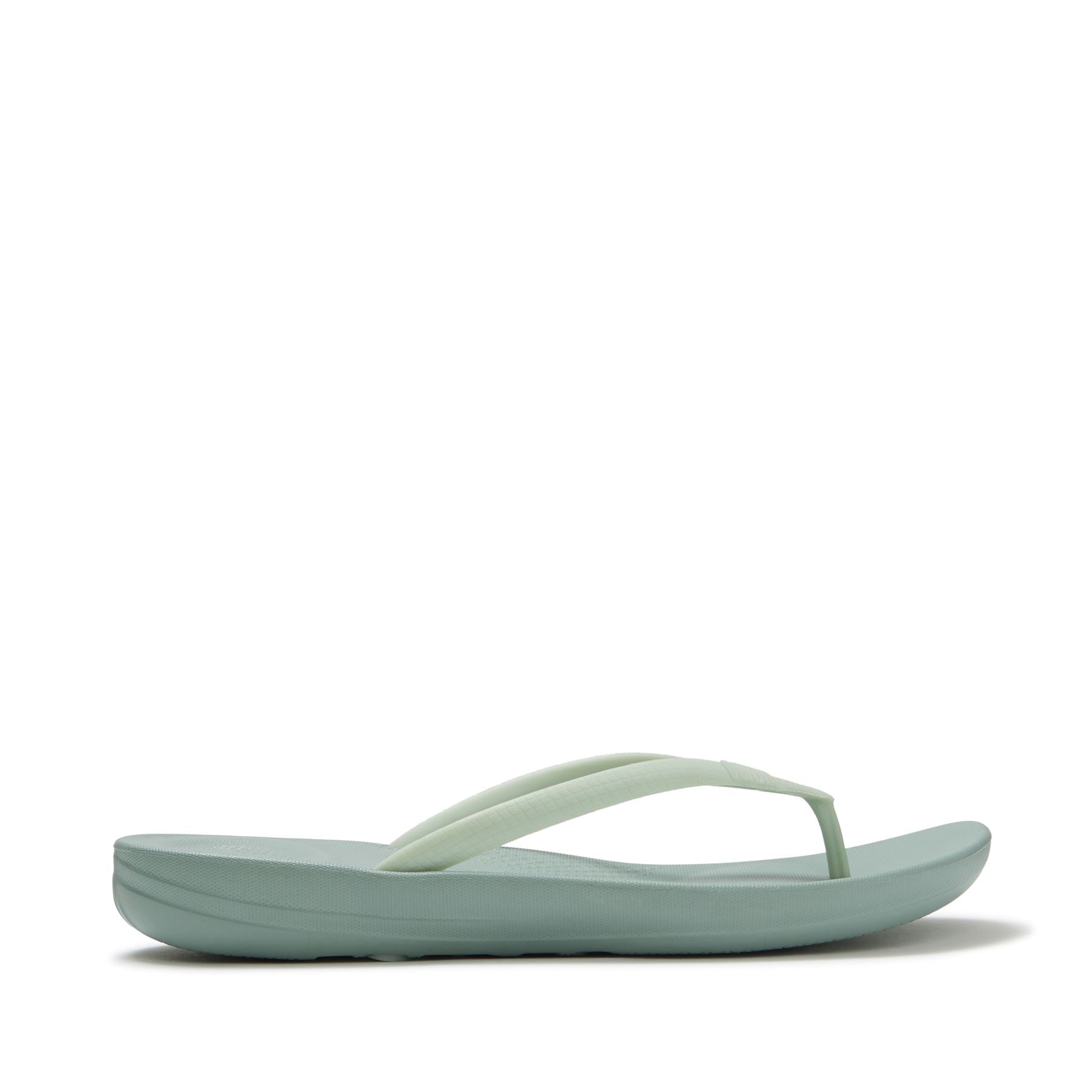 FitFlop X Pantone Iqushion Women's Iceberg Green Flip Flops