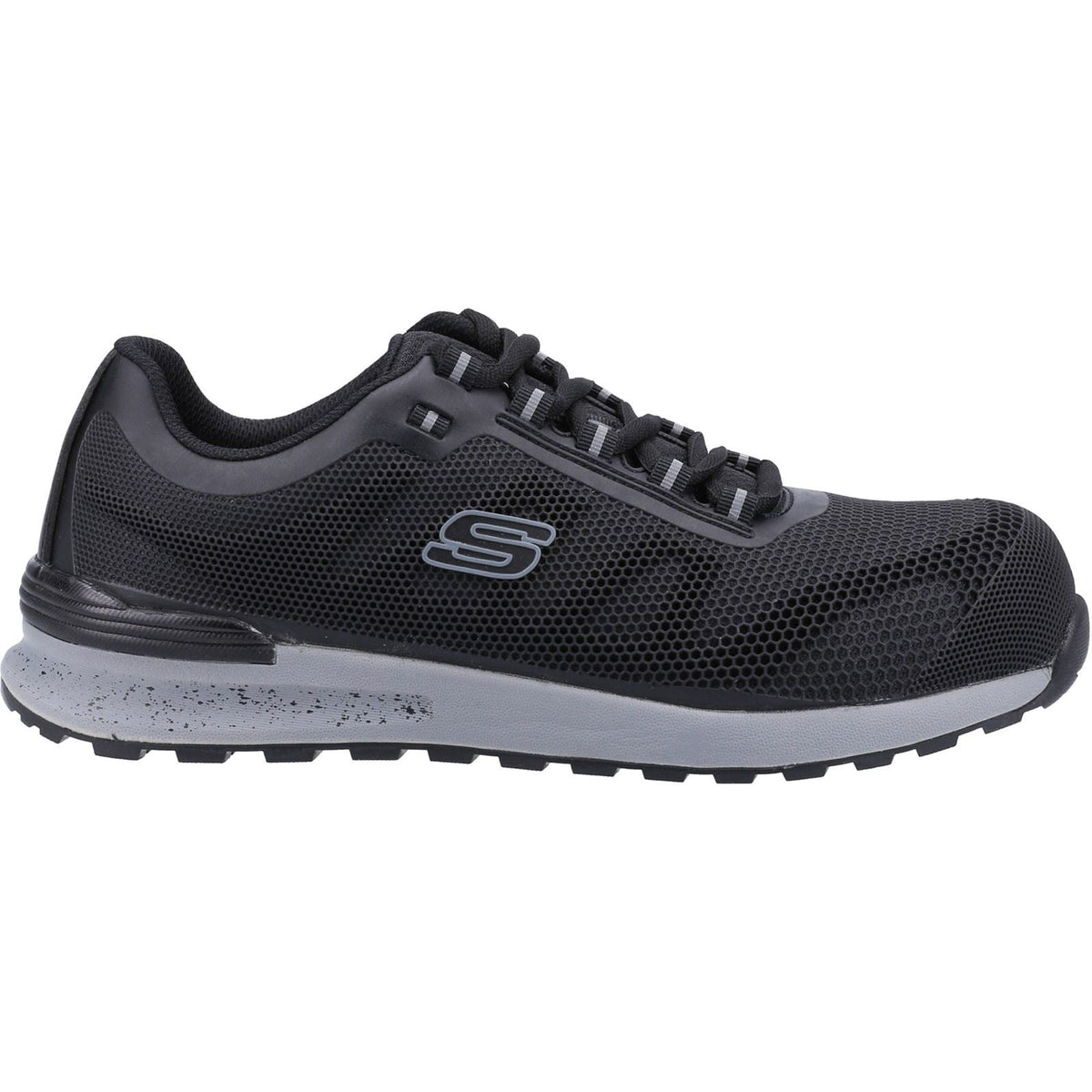 Skechers Workwear Bulklin Bragoo Textile Men's Black Safety Trainers