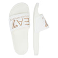 EA7 Emporio Armani Seaworld Slide Shiny Women's White Slides