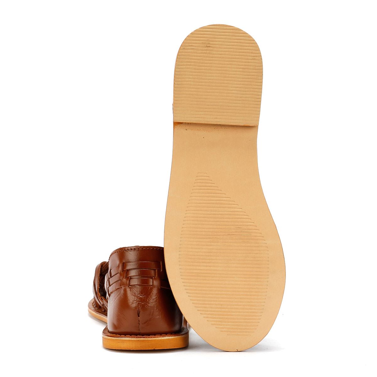 Tower London Hurache Leather Women's Tan Shoes