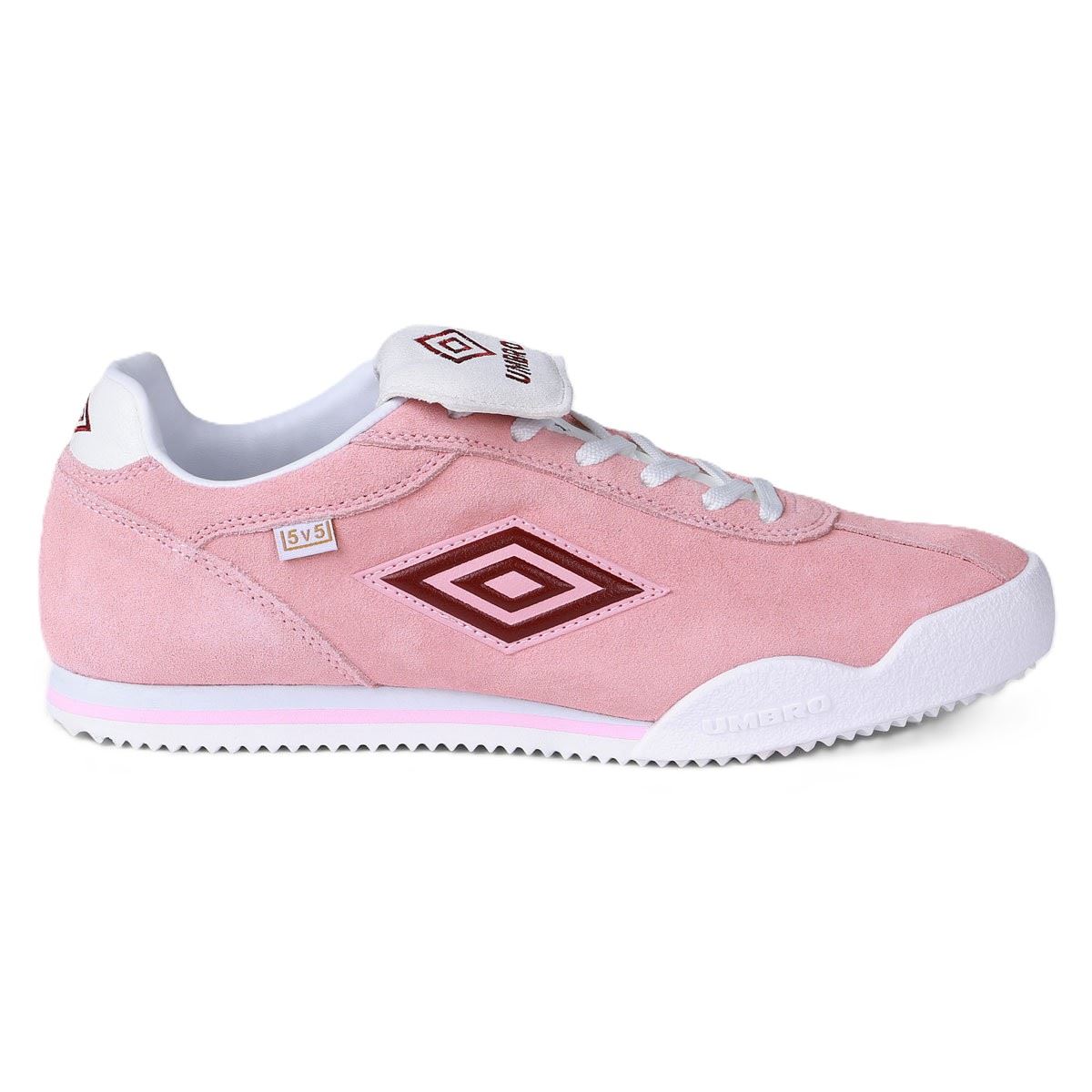 Umbro 5V5 Suede Impatients Pink/Red Dahlia Trainers