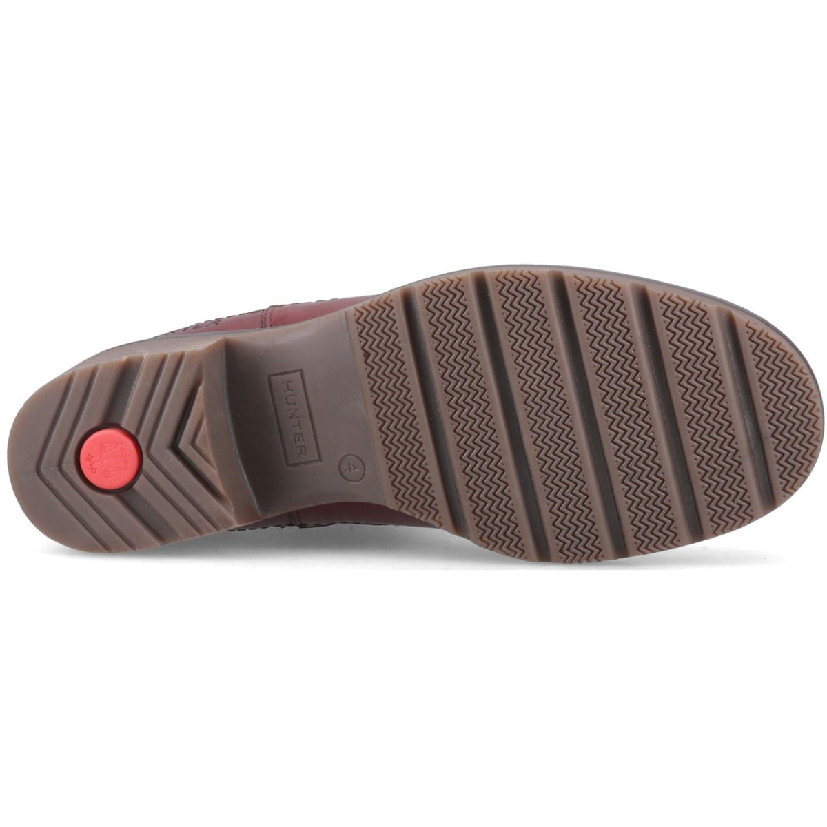 Hunter Alsh Dealer WP Leather Women's Burgundy Heeled Chelsea Boots
