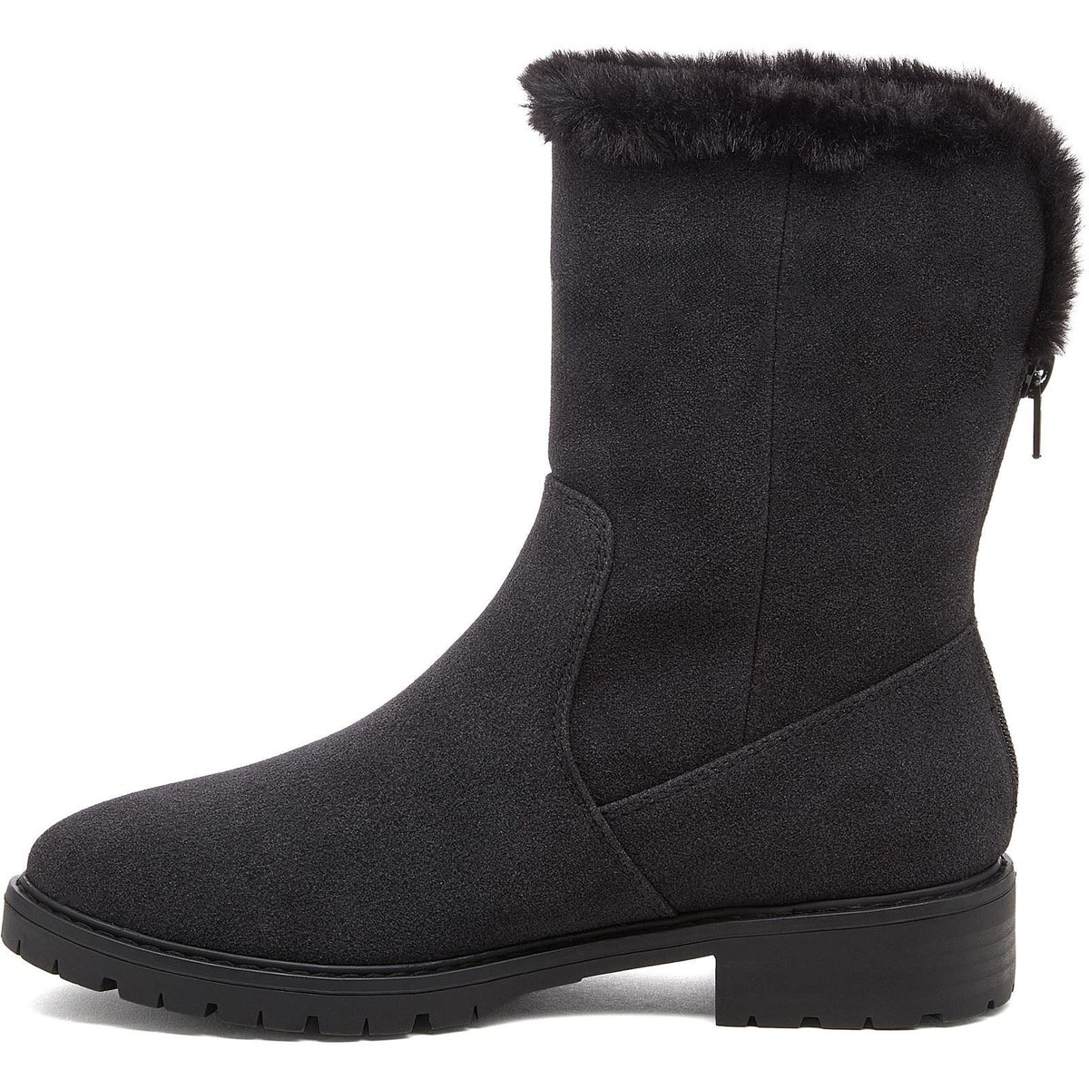Rocket Dog Niche Aurora Polyurethane Women's Black Winter Mid Calf Boots