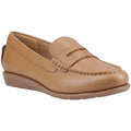 Hush Puppies Shelby Leather Women's Tan Loafers