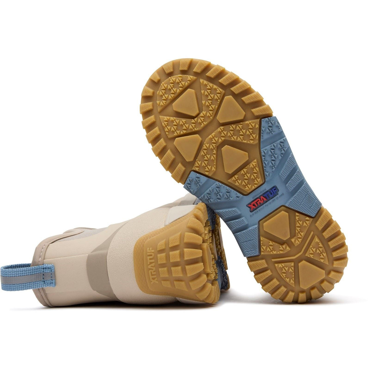 Xtratuf ADB Ice Rubber Unisex Kids Stone Wellington Boots