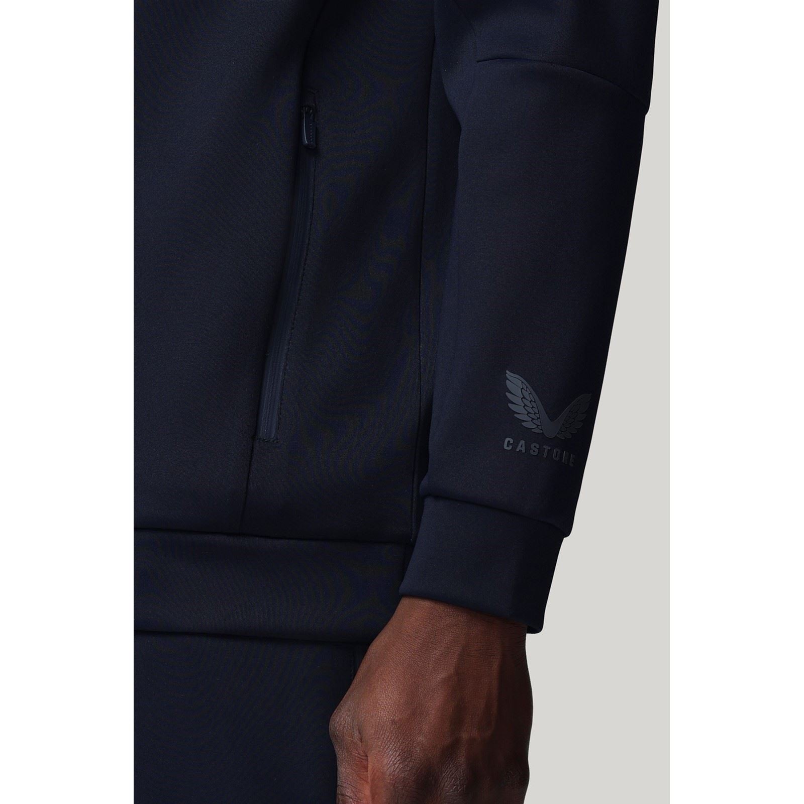 Castore Flex Hoodie Men's Blue Hooded Sweatshirt