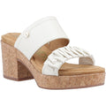 Hush Puppies Poppy Leather Women's Cream Sandals