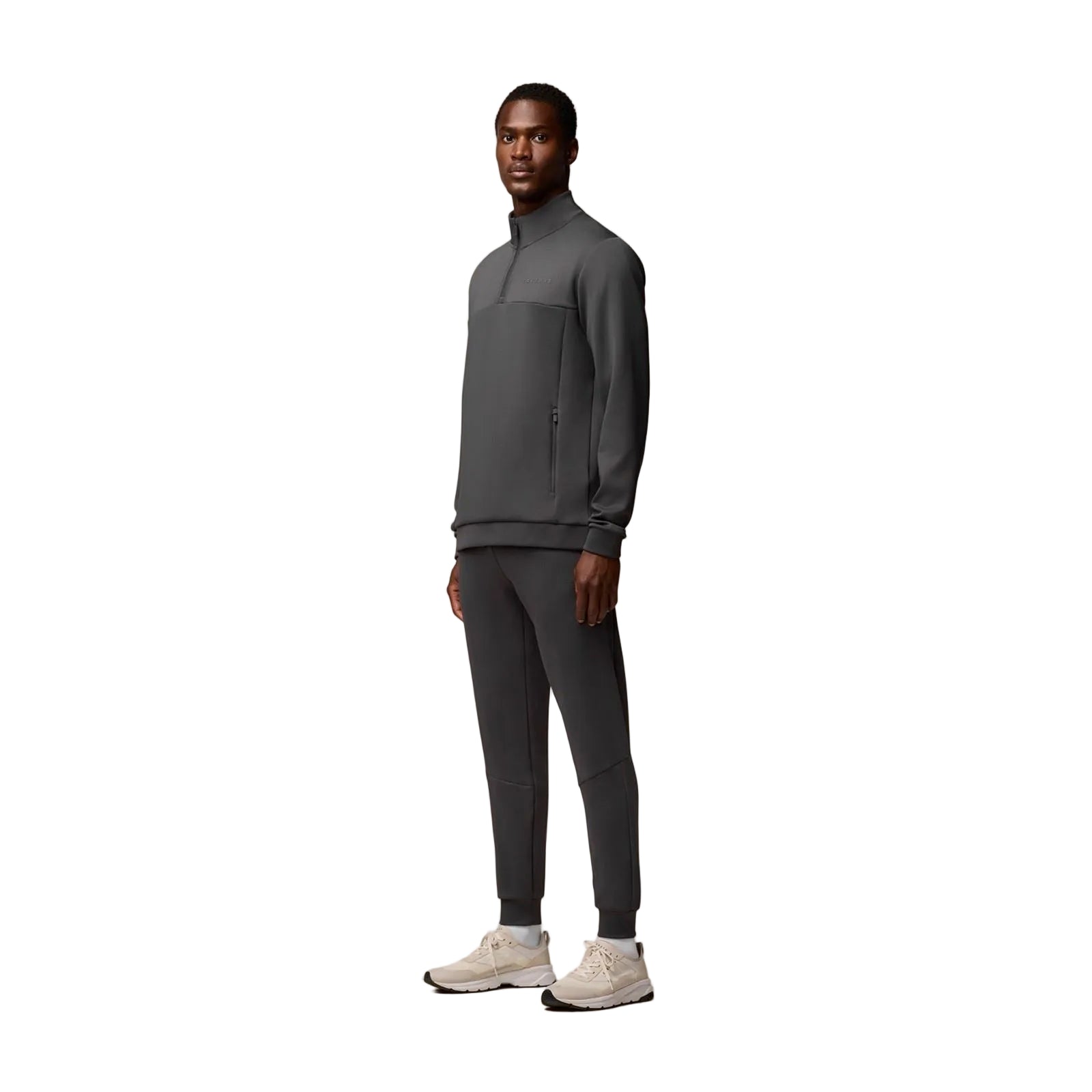 Castore Scuba 1/4 Zip Polyester Men's Grey Sweatshirt