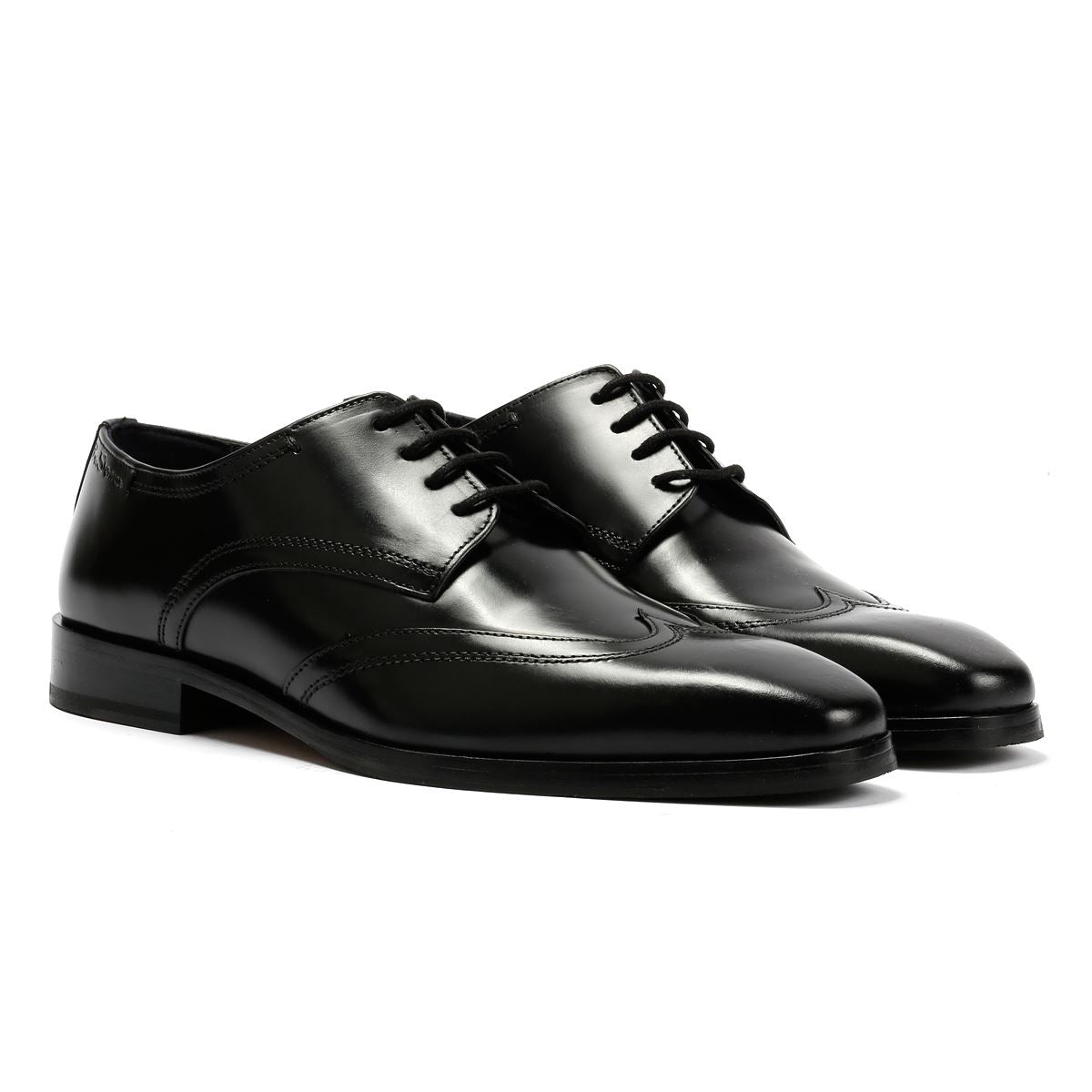 Ben Sherman Kingston Derby Mens Black Shoes