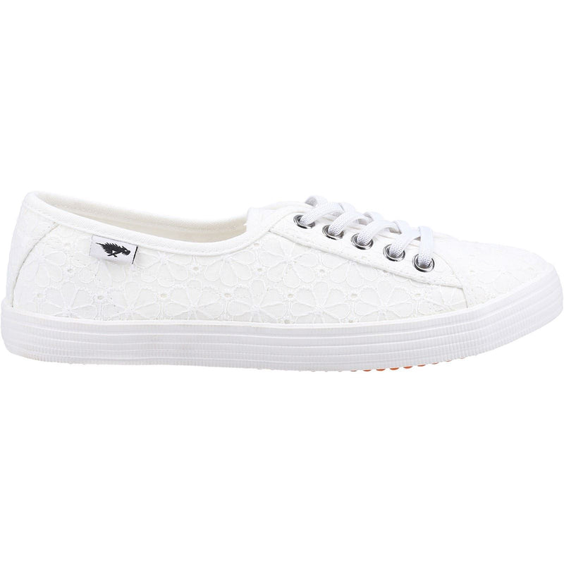 Rocket Dog Chow Chow Cotton Women's White Trainers