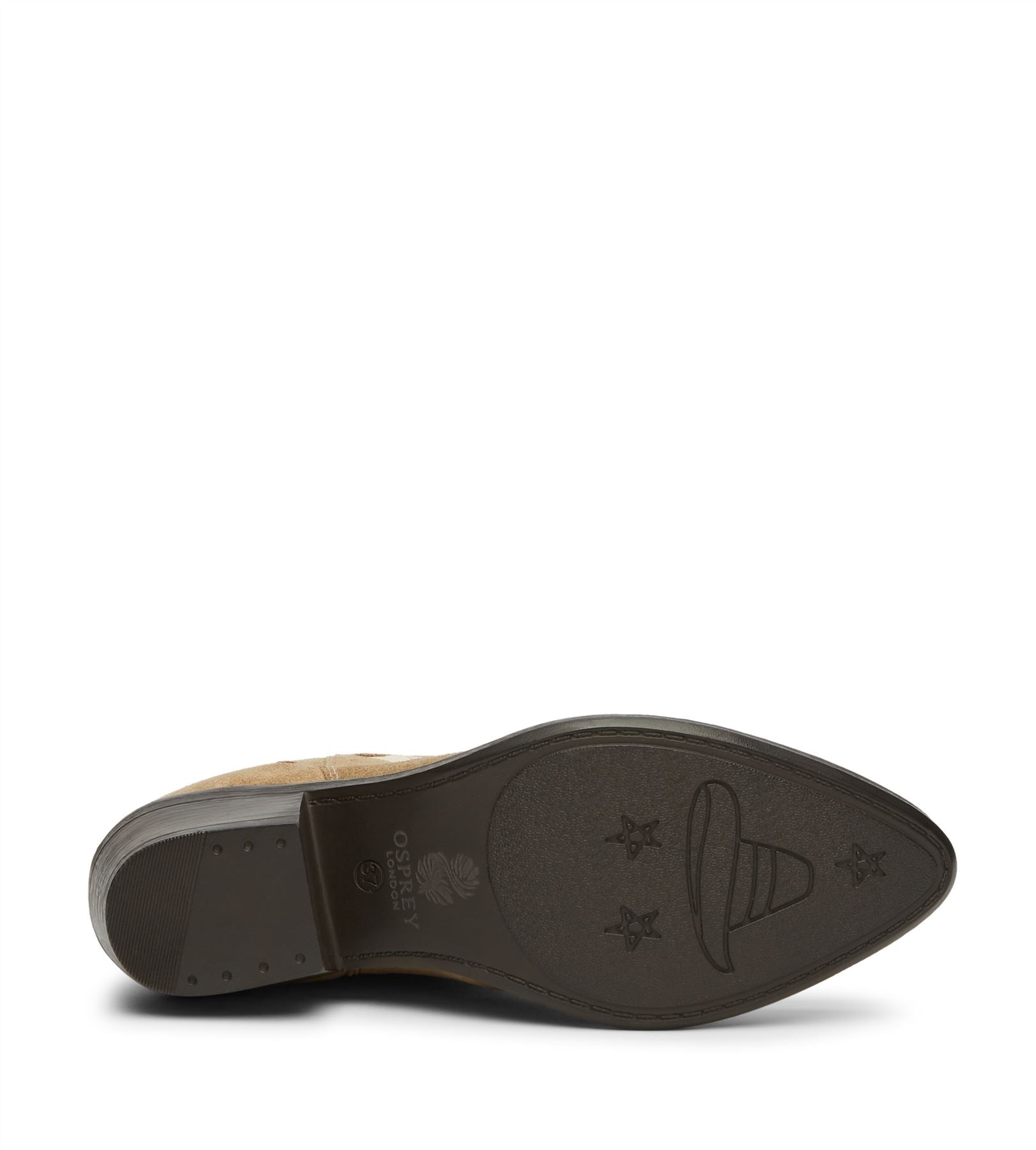 Osprey London The Louisville Leather/Suede Women's Mushroom Boots