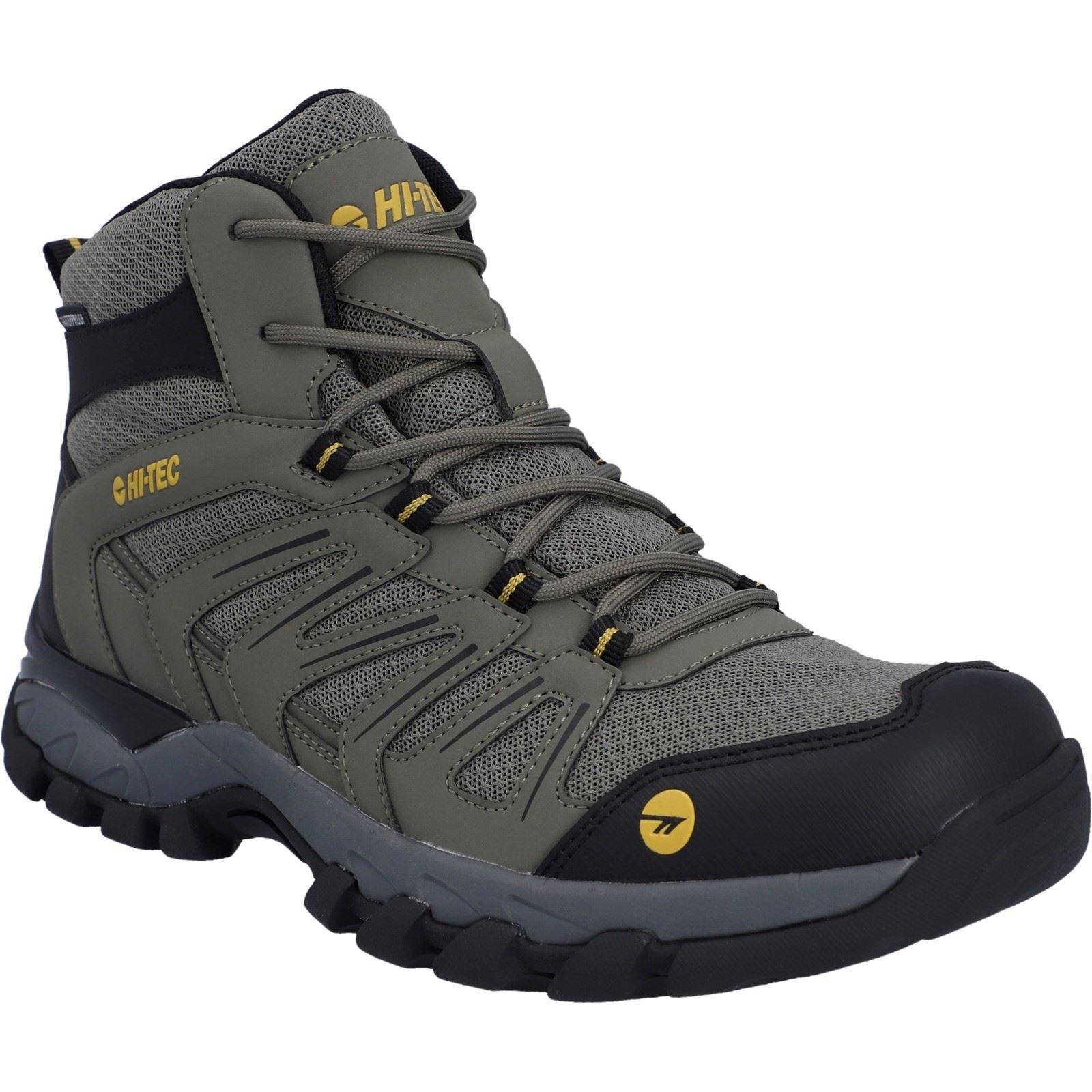 Hi-Tec Campana Mid Polyurethane Men's Dusty Olive/Honey Hiking Boots