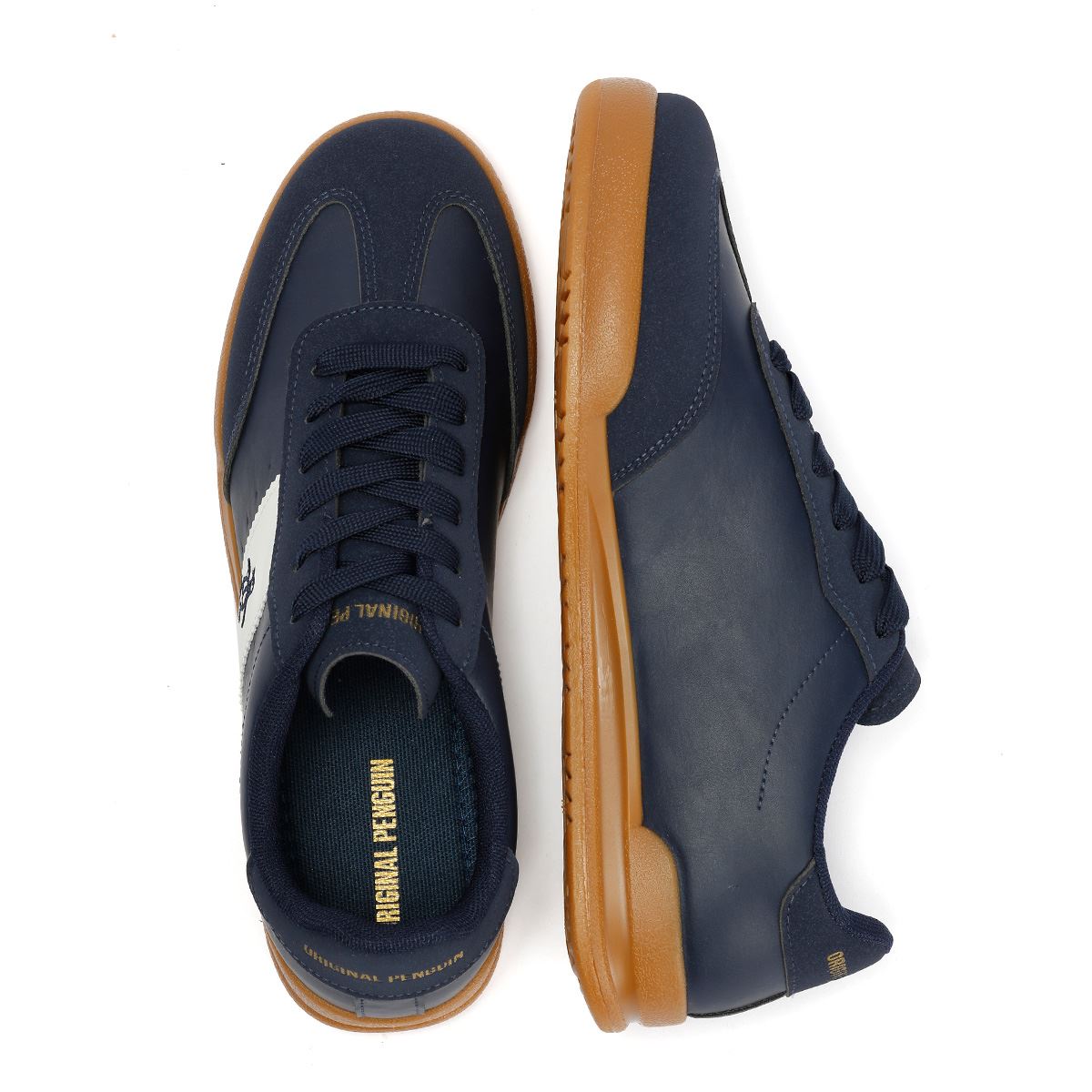 Penguin Giovanni Men's Navy Trainers
