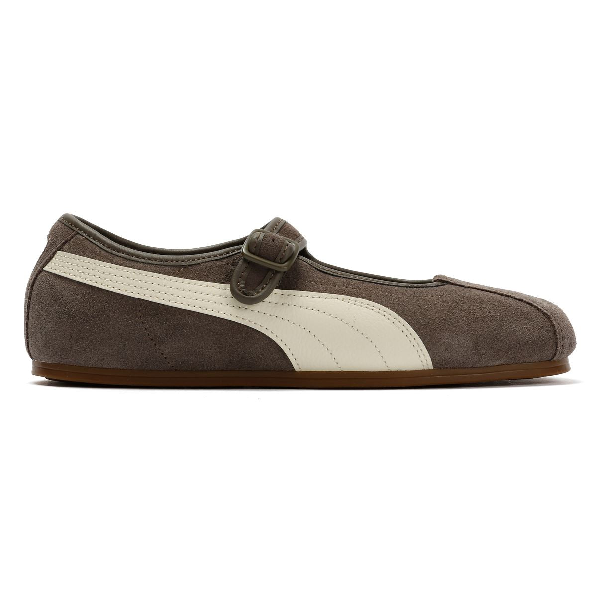 Puma Tacklette Suede Women's Matte Bronze/Alpine Snow Shoes