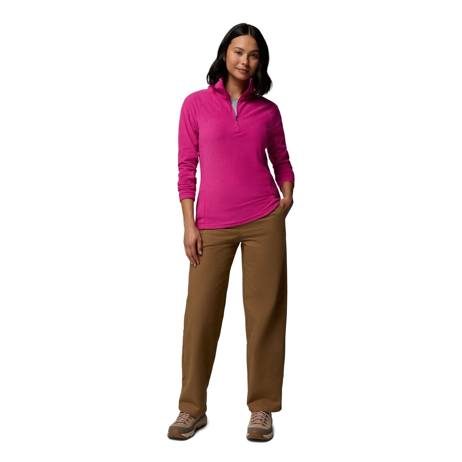 Columbia Glacial IV 1/2 Zip Women's Purple Fleece Jackets