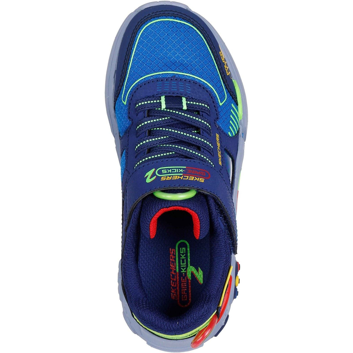 Skechers Game Kicks: Gametronix 2.0 Navy/Multi Trainers