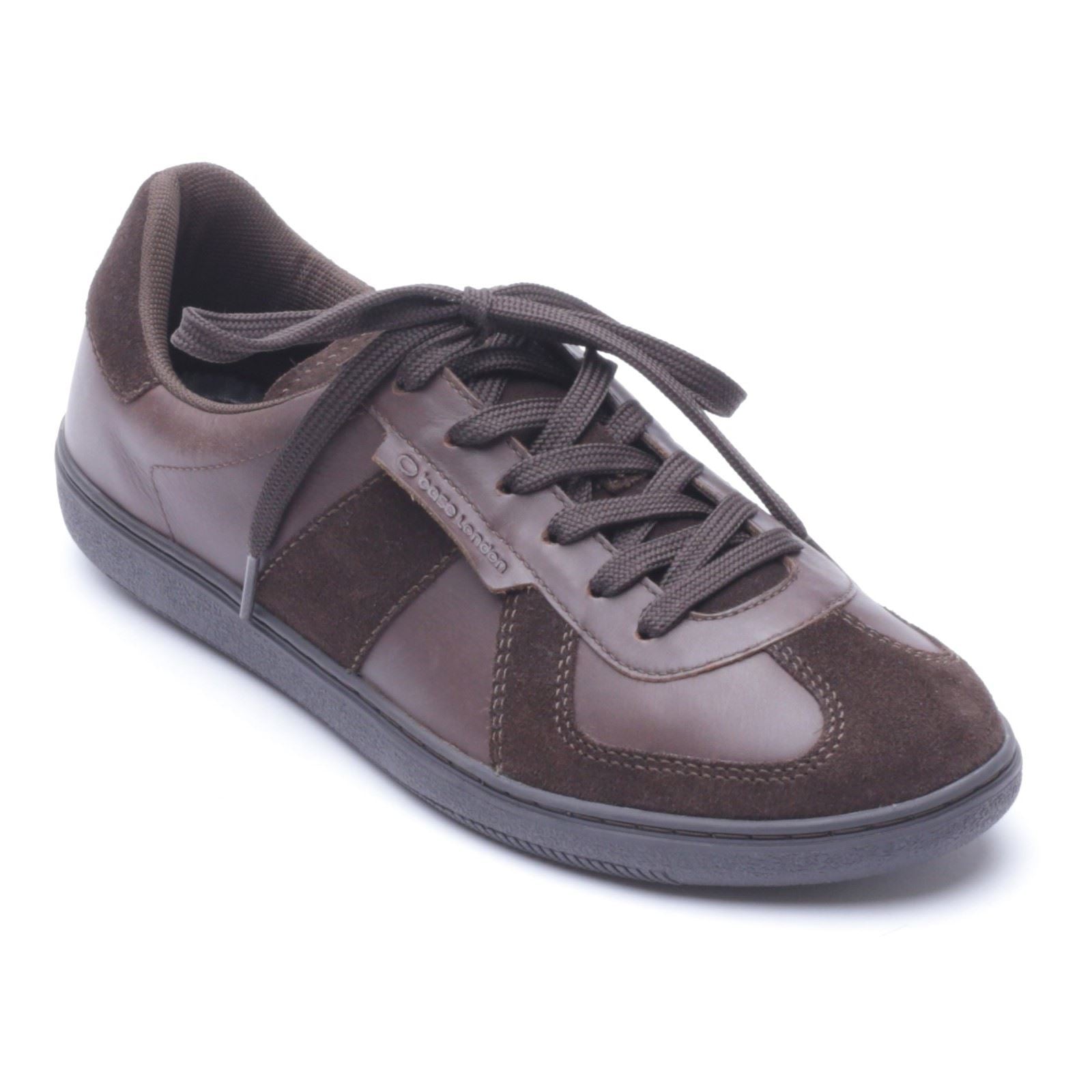 Base London Tommo Leather Men's BROWN Trainers