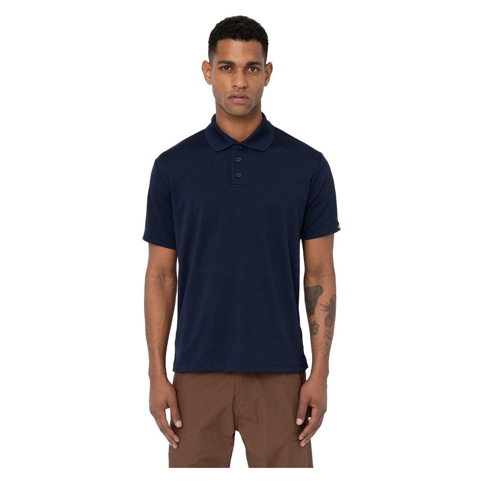 Dickies Everyday Synthetic Men's Blue Polo Shirt