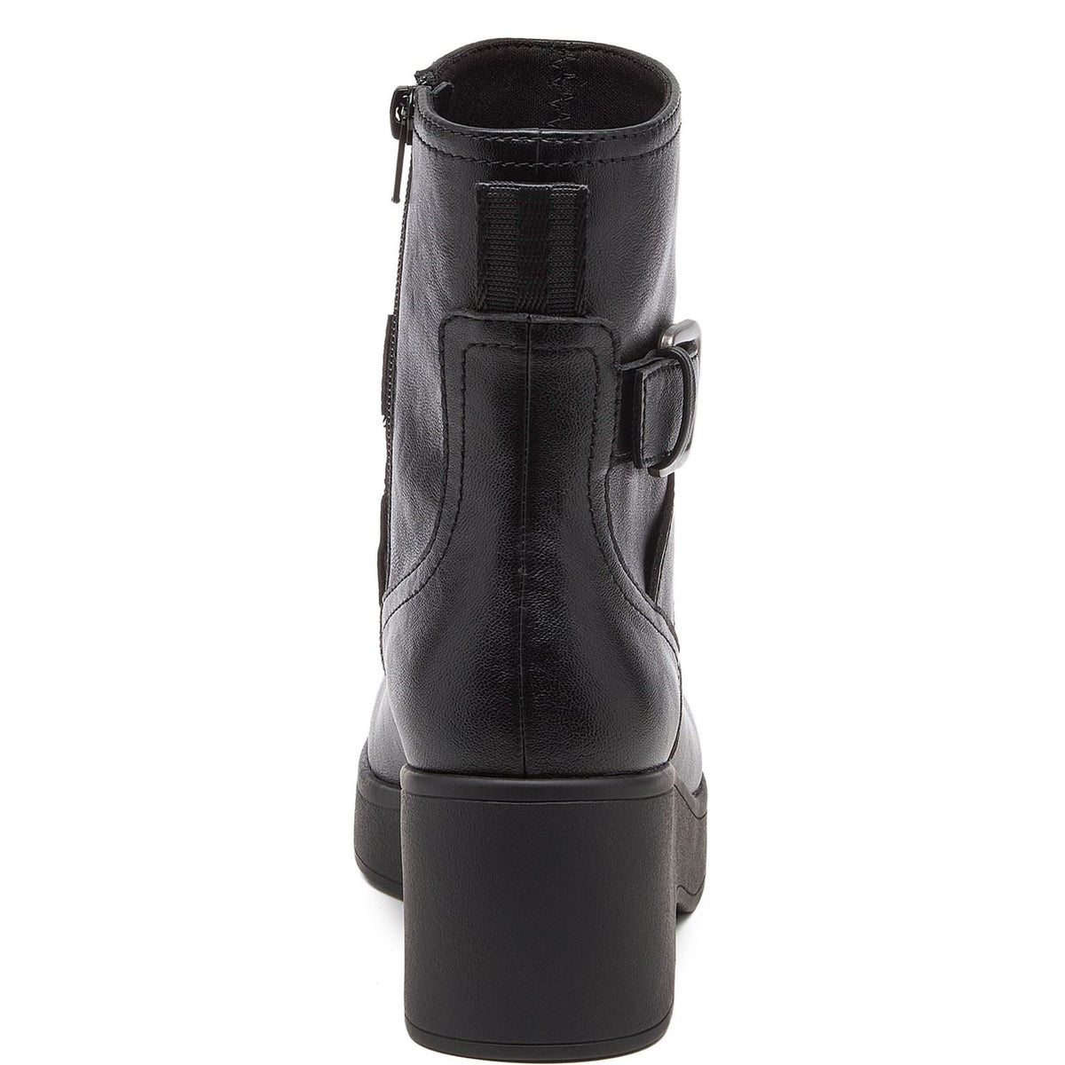 Rocket Dog Jimmy Bangor Polyurethane Women's Black Heeled Ankle Boots