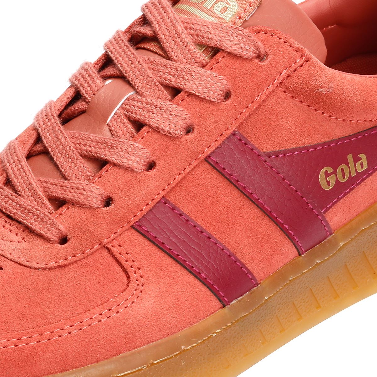 Gola Grandslam Suede Women's Clay/Cerise Trainers