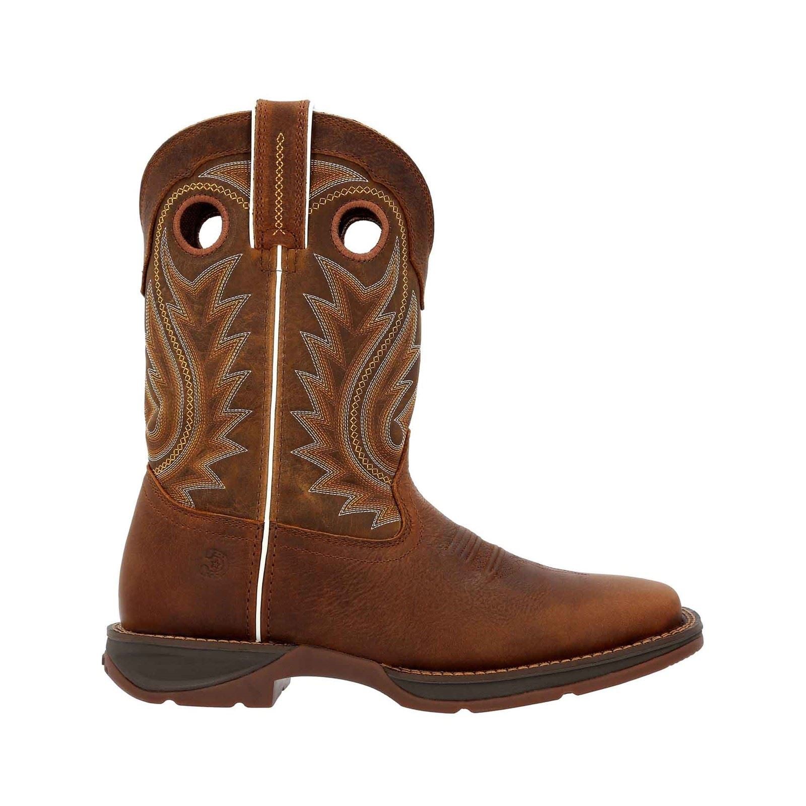 Durango Rebel Leather Men's Saddle Brown Boots