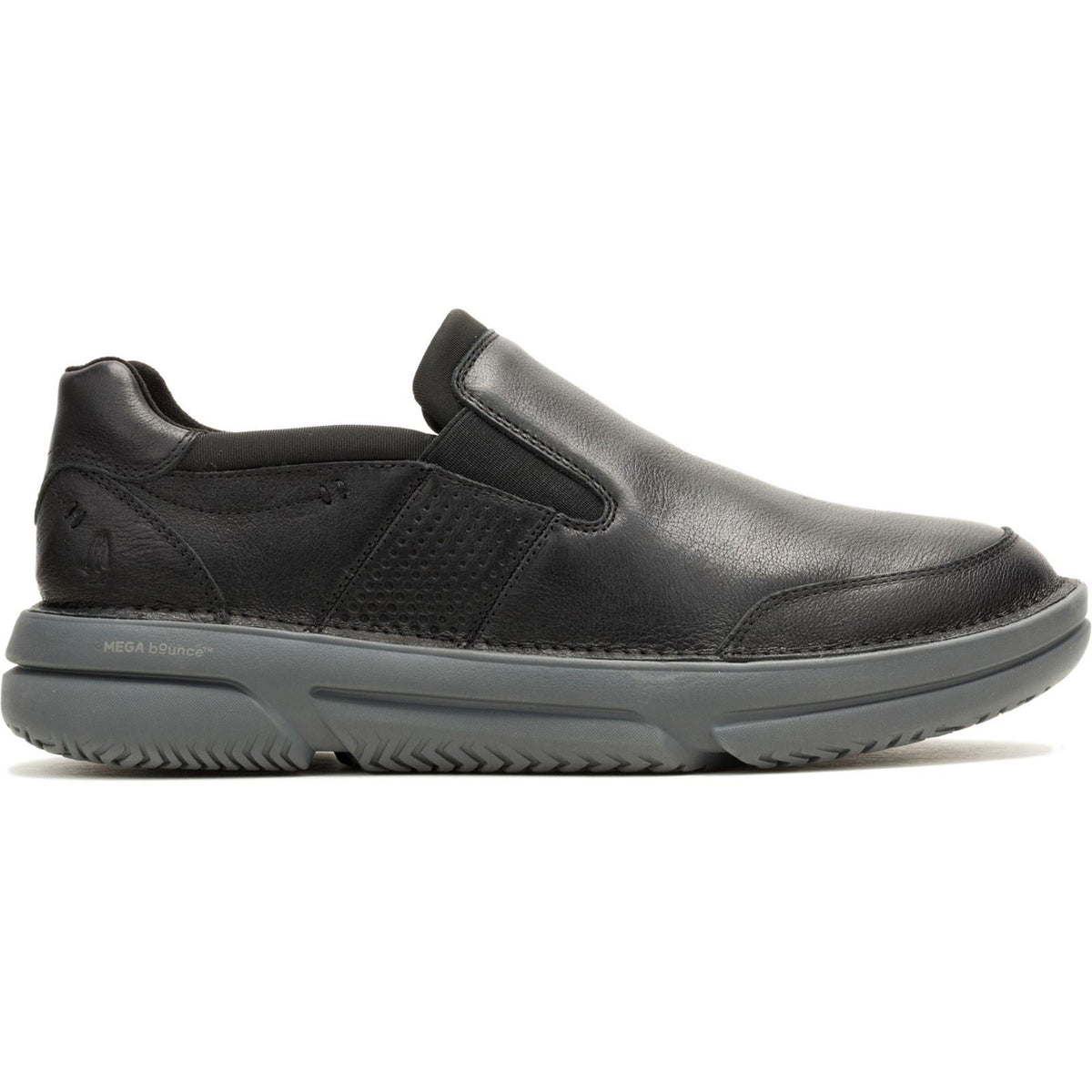 Hush Puppies Baylor Leather Men's Black Loafers