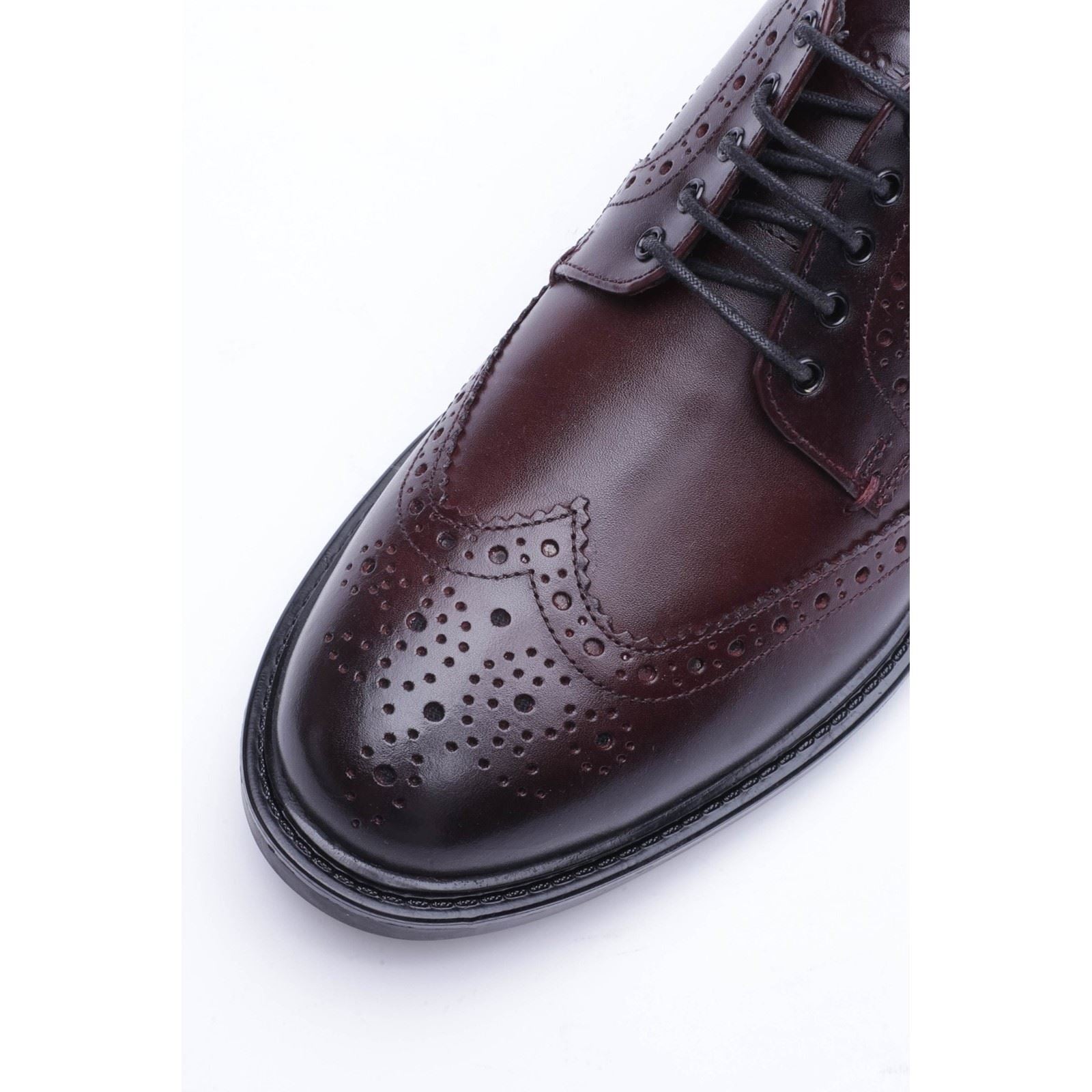 Base London Tanner Leather Men's BORDO Brogues Shoes
