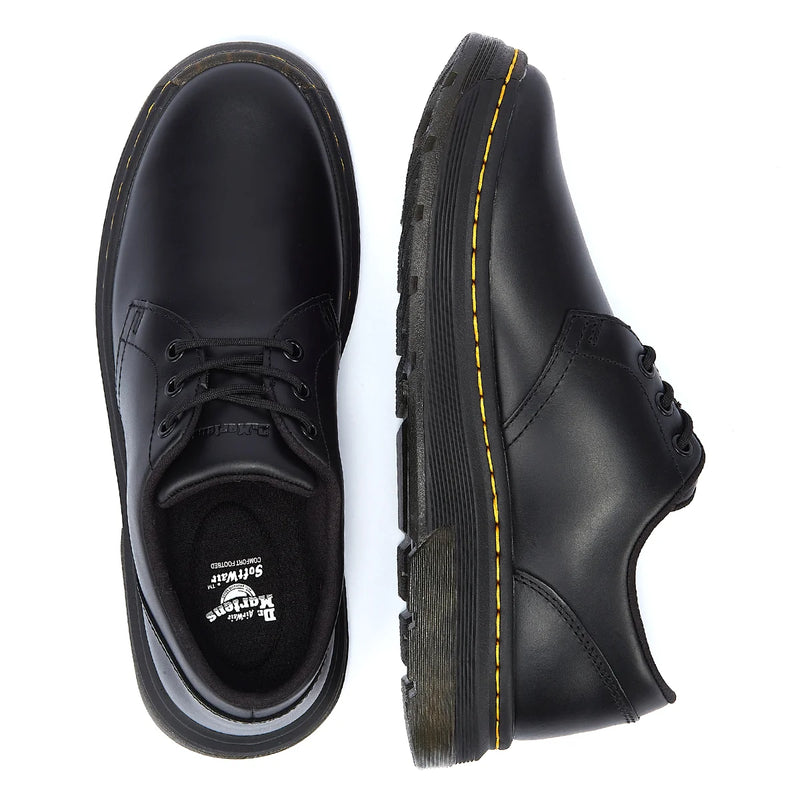 Dr. Martens Crewson Lo Black Lace Up Shoes Tower London