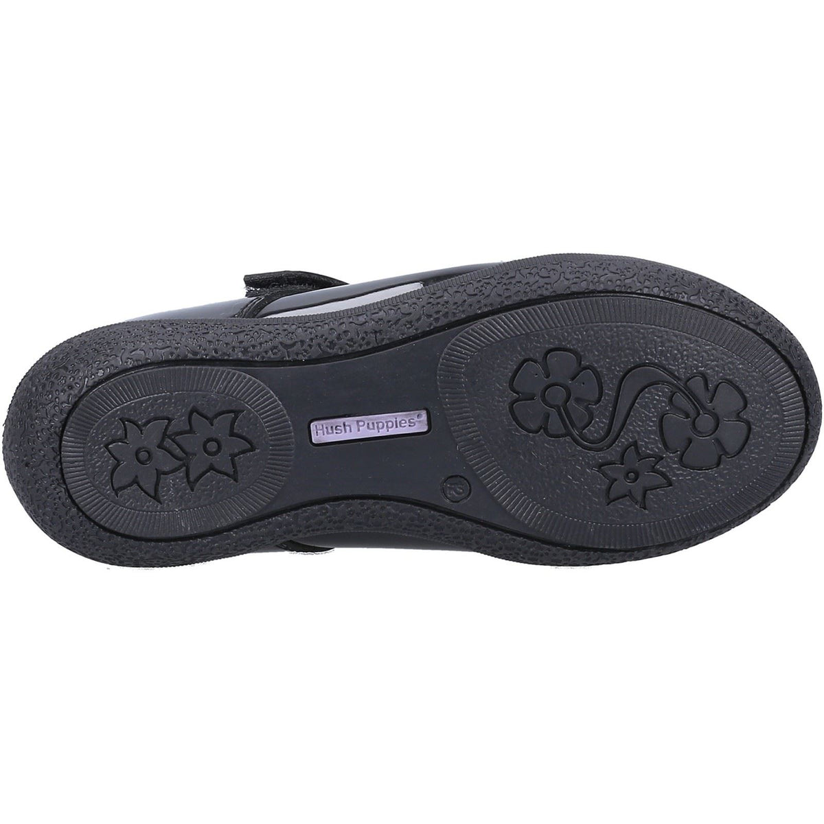 Hush Puppies Rosanna Patent Infant Leather Black Shoes