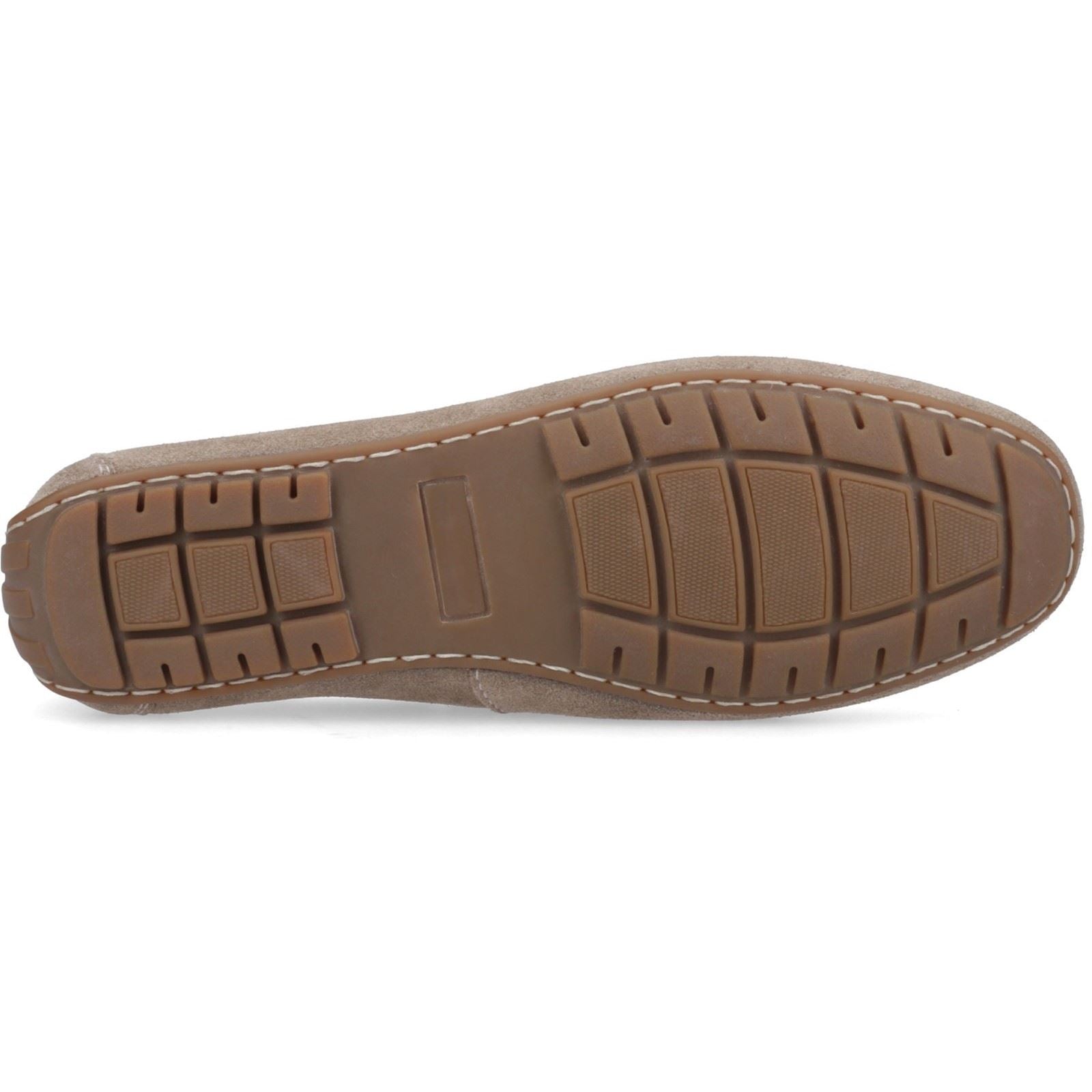Hush Puppies Reuben Boat Shoe Suede Men's Taupe Boat Shoes
