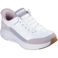 Skechers Contour Foam Cozy Fit Textile Women's White/Lavender Trainers