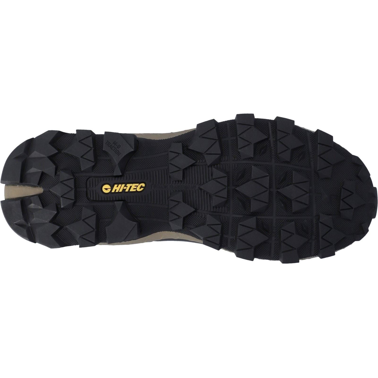 Hi-Tec Infuse Mid Polyester Men's Black/Walnut/Artisans Gold Hiking Boots