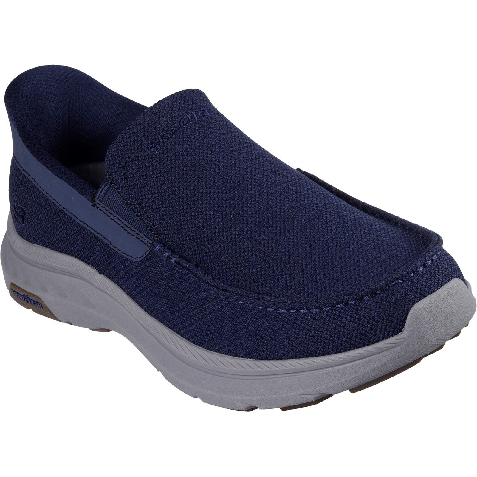 Skechers Pollard Wilfred Textile Men's Navy Loafers