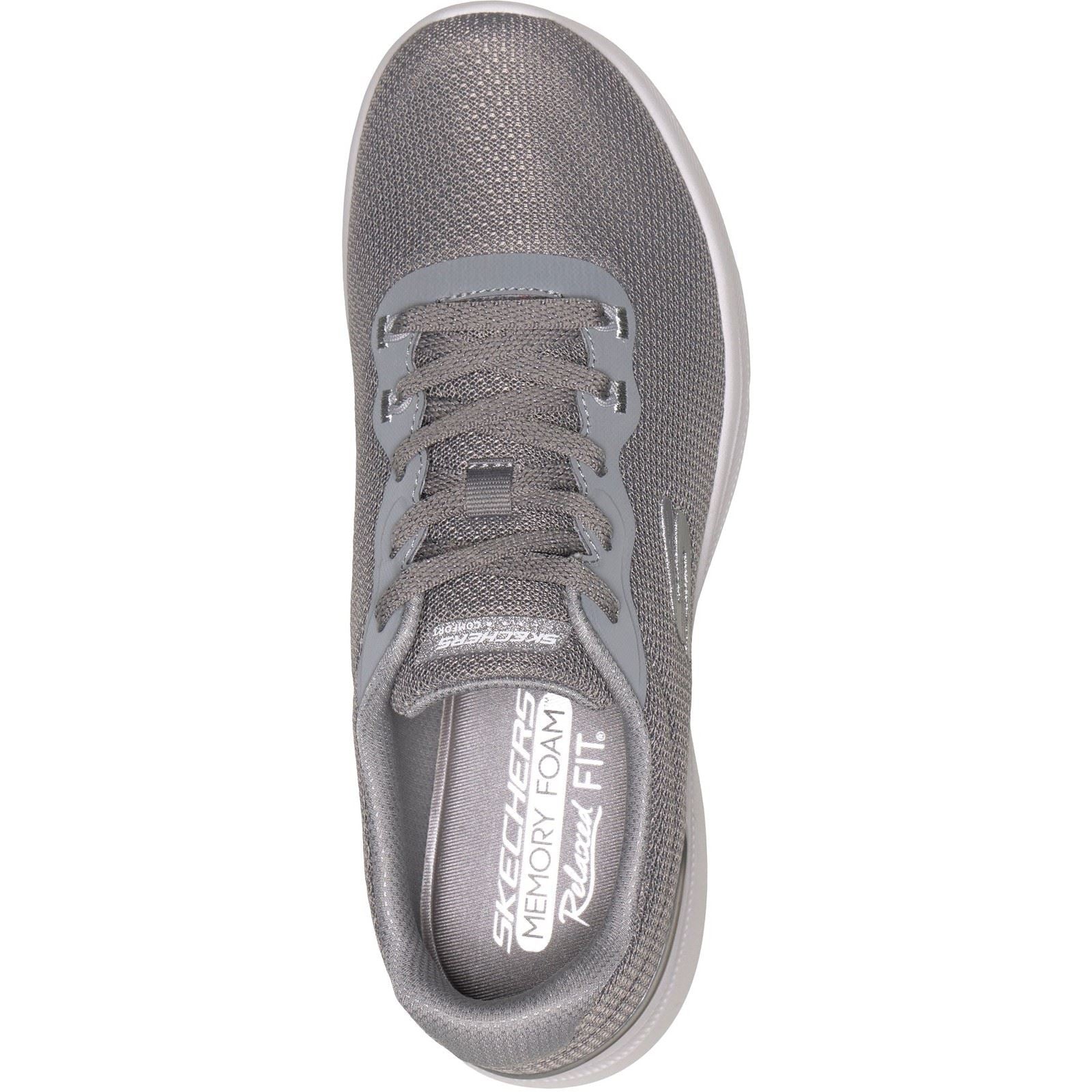 Skechers Dynamight 3.0 Radiant Hour Textile Women's Charcoal Trainers