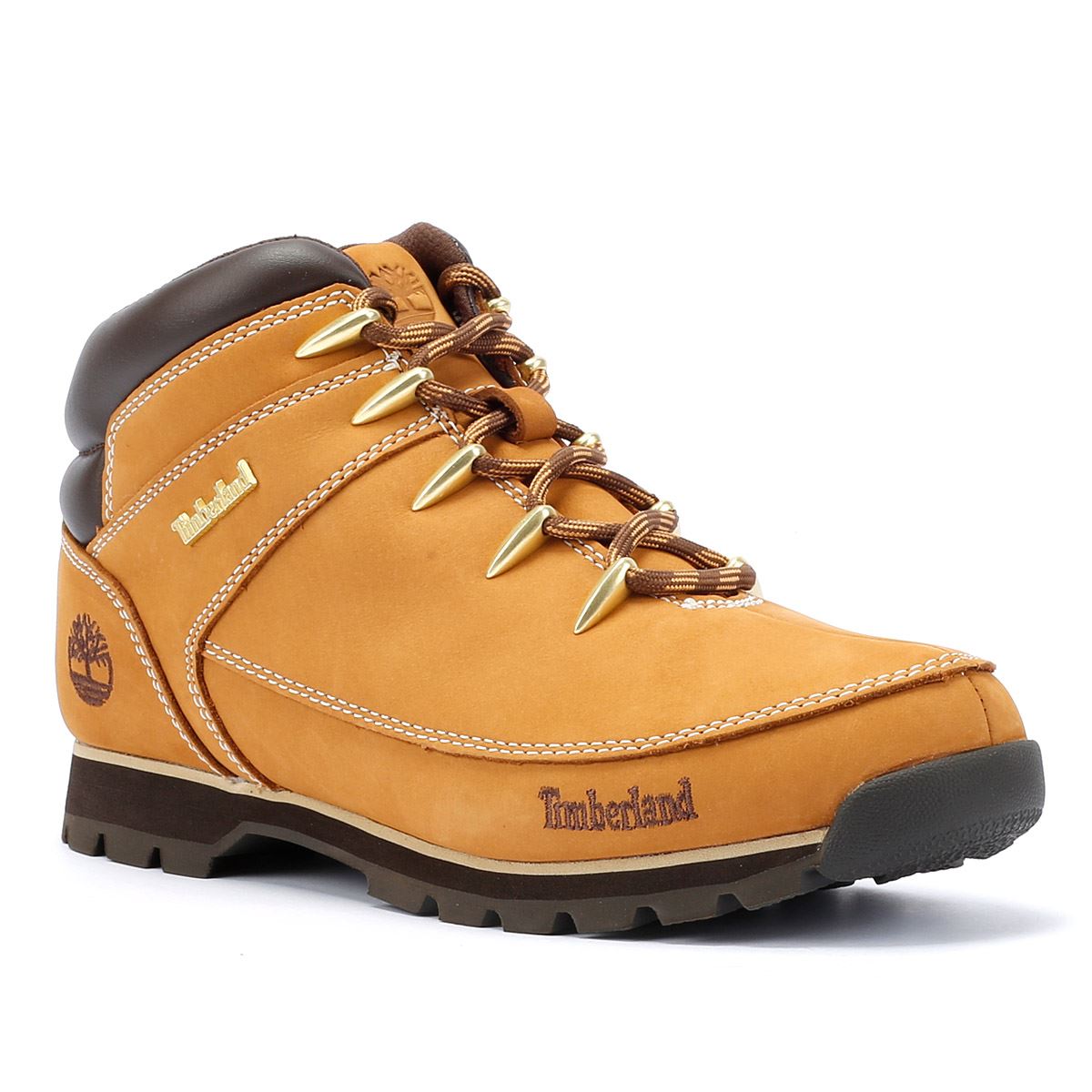 Timberland Euro Sprint Mid Lace Leather Men's Wheat Boots